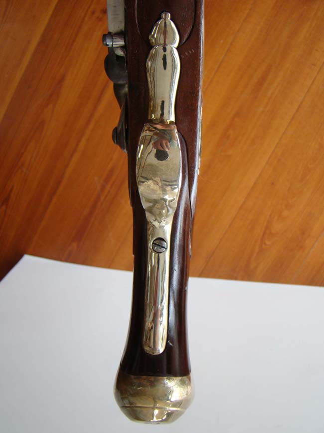 A Revolutionary War "STYLE" British Flintlock Heavy Dragoon pistol made for Colonial Williamsburg — image 4